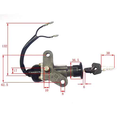 LLAVE DE CONTACTO YAMAHA NEW CRYPTON 110 STD