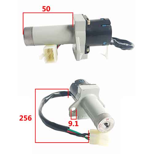 LLAVE DE CONTACTO ZANELLA RX 150 STD