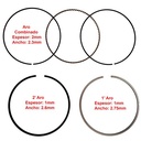 ARO PISTON HONDA CB300F / XR300L TORNADO (77mm) STD