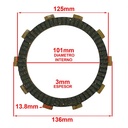 DISCO DE EMBRAGUE (VERDE) HONDA CB300F / XR300L TORNADO STD