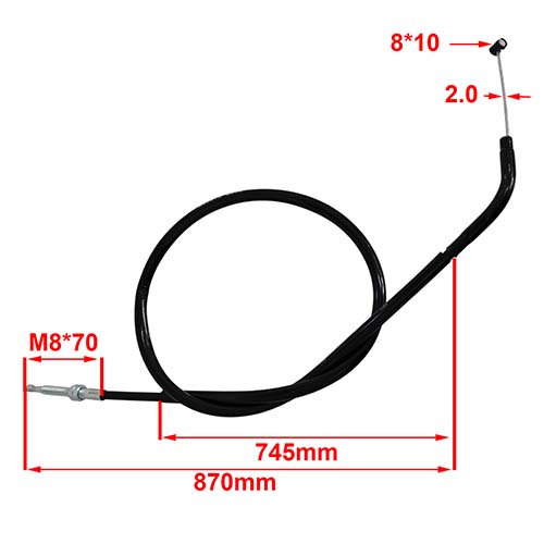 CABLE EMBRAGUE HONDA CB300F / XR300L TORNADO STD