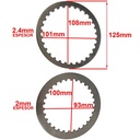 SEPARADOR DE EMBRAGUE HONDA CB300F / XR300L TORNADO STD