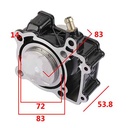 KIT CILINDRO + PISTON BAJAJ ROUSER NS200 (72mm) STD