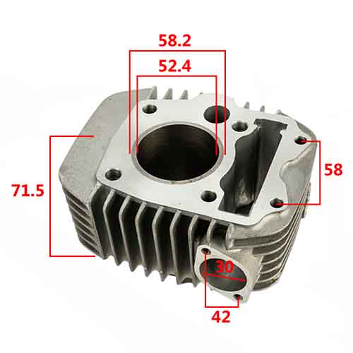 KIT CILINDRO + PISTON C125 BIZ STD