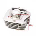 KIT CILINDRO + PISTON GILERA SMASH 110 110/MOTOMEL TRIP 110 50mm STD