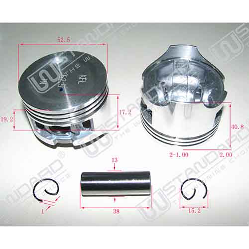 KIT CILINDRO + PISTON GILERA SMASH 52.5mm STD