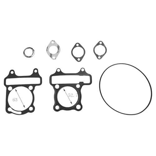 JUNTA TAPA CILINDRO C/ORING G.QM125T-5/SUPER125 (DIAM.53mm) (JGO) STD