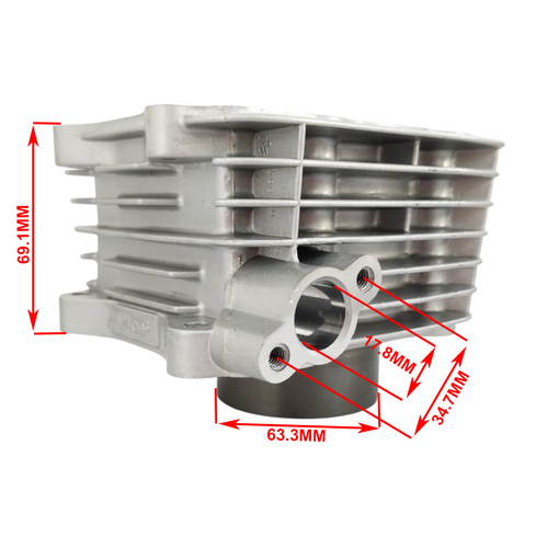 KIT CILINDRO + PISTON SUZUKI GN125 STD