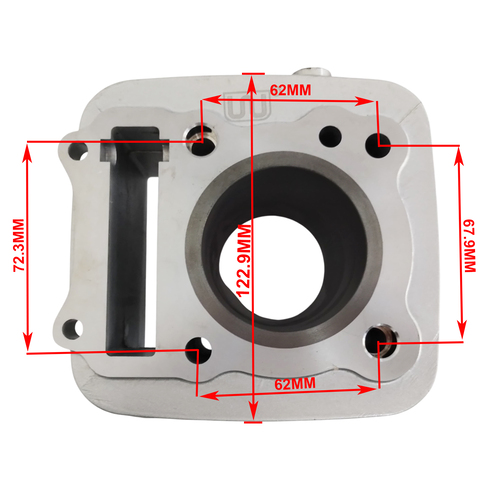 KIT CILINDRO + PISTON SUZUKI GN125 STD