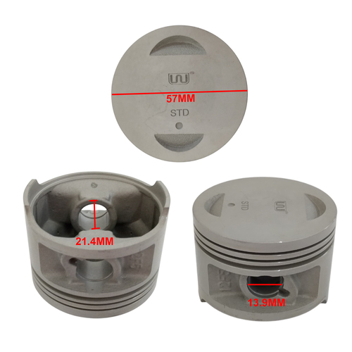 KIT CILINDRO + PISTON SUZUKI GN125 STD