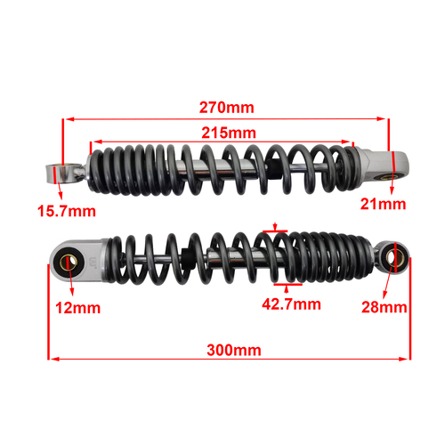 AMORTIGUADOR YAMAHA NEW CRYPTON 110 (JGO) STD EXCLU