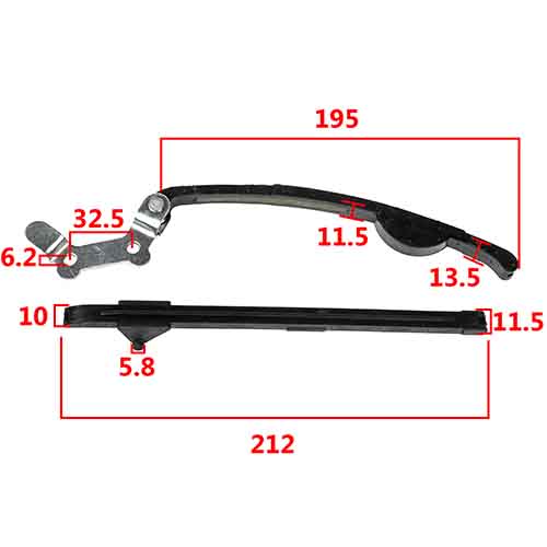 GUIA CADENA DE DISTRIBUCION YAMAHA CRYPTON T105 STD