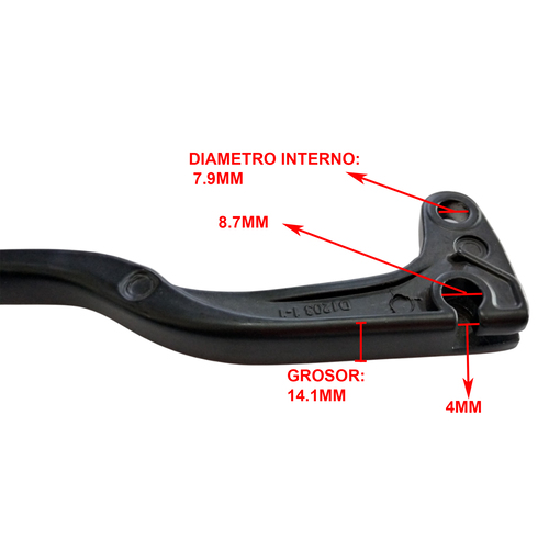 MANIJA DE EMBRAGUE YAMAHA YBR125 STD