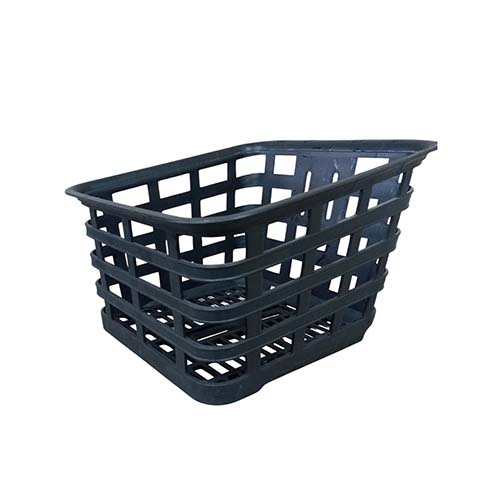 CANASTO UNIV. DEPORTIVO 33X30X24 P/MOTO Y BICI NEGRO PLASTICA VC (650)