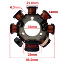 ESTATOR HONDA CG TITAN 01/02 STD