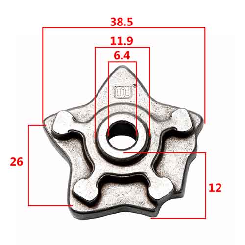 ESTRELLA SELECTORA DE CAMBIO HONDA CG125 TITAN STD