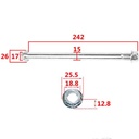 EJE DE RUEDA DELANTERA YAMAHA FZ16 STD