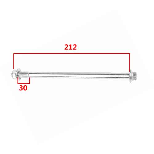 EJE DE RUEDA TRASERA HONDA NEW WAVE 110STD