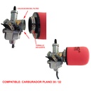 FILTRO DE AIRE COMPETICION CON RESORTE 55X86X100mm STD EXCLU