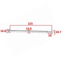 EJE DE RUEDA TRASERA SUZUKI EN125 STD