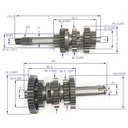 EJES Y ENGRANAJES DE CAMBIO HONDA CB190R STD