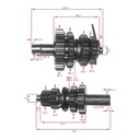EJES Y ENGRANAJES DE CAMBIO SMASH/BIZ CORTO STD