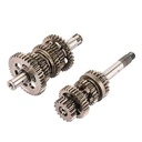 EJES Y ENGRANAJES DE CAMBIO SUZUKI EN125 STD