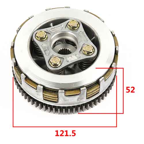 EMBRAGUE COMPLETO HONDA NEW WAVE 110/110 STD