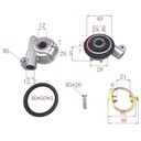 ENGRANAJE DE VELOCIMETRO MOTOMEL CUSTOM 150 STD