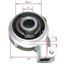 ENGRANAJE DE VELOCIMETRO MOTOMEL VX150 STD