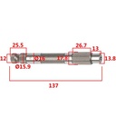 EJE DE ARRANQUE HONDA CG TITAN 150 STD