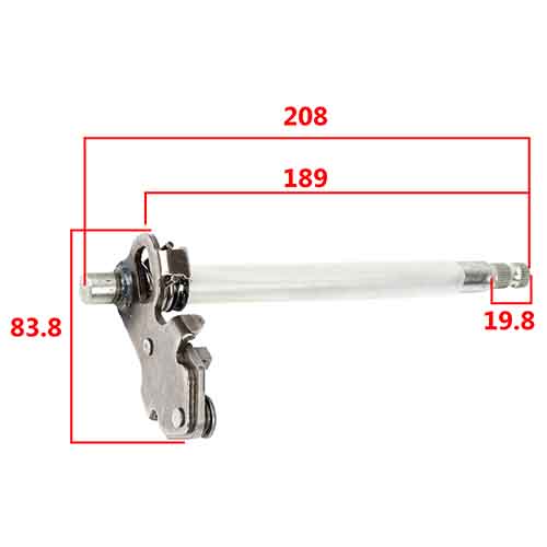 EJE DE CAMBIO HONDA CB190 R STD
