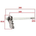 EJE DE CAMBIO HONDA CB190 R STD