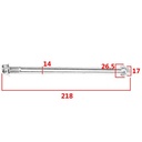 EJE DE HORQUILLA SUZUKI EN125 STD