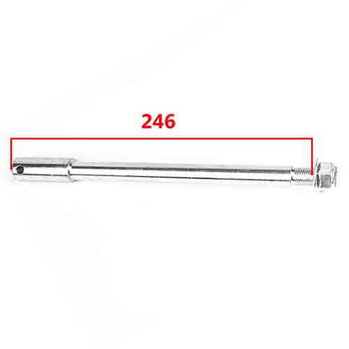 EJE DE RUEDA DELANTERA BAJAJ PULSAR/ROUSER 220CC STD