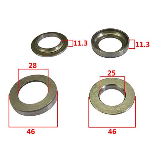 CUBETA DE DIRECCION BAJAJ ROUSER 135 STD