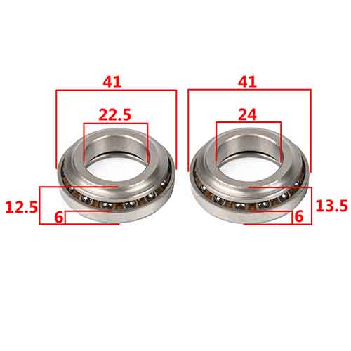 CUBETA DE DIRECCION HONDA CG125 TODAY/CG MOTOMEL STD