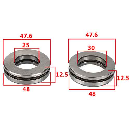 CUBETA DE DIRECCION YAMAHA YBR125/RX125/RD125/CRYPTON 110/FZ16 STD