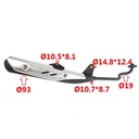 CAÑO DE ESCAPE HONDA WAVE 110S (2017 -2019) STD