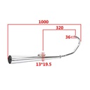 CAÑO DE ESCAPE SUZUKI AX100 STD