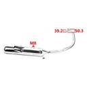 CAÑO DE ESCAPE YAMAHA YBR 125 STD