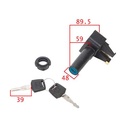 CERRADURA LATERAL (TRABA ASIENTO) YAMAHA CRYPTON T105 STD