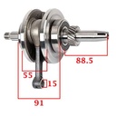 CIGUEÑAL COMPLETO HONDA STORM 125 STD