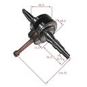 CIGUEÑAL COMPLETO YAMAHA CRYPTON T105 STD