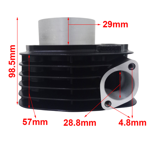 KIT CILINDRO + PISTON HONDA CB190 R (61mm) STD