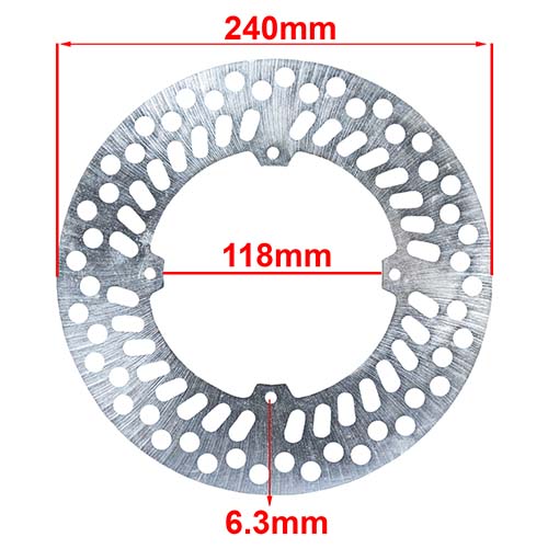 DISCO DE FRENO HONDA XR 250/600 DELANTERO HYD (D8000)