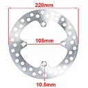 DISCO DE FRENO HONDA XR 250/600 TRASERO HYD (D8001)