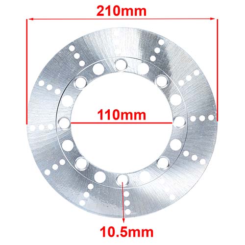 DISCO DE FRENO KAWASAKI KM 125 TRASERO HYD (D8005)