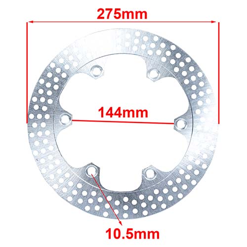 DISCO DE FRENO HONDA TRANSALP 87/96 DELANTERO HYD (D8010)