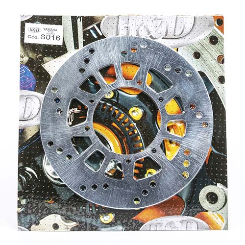 DISCO DE FRENO YAMAHA XT 600 TRASERO HYD (D8016)